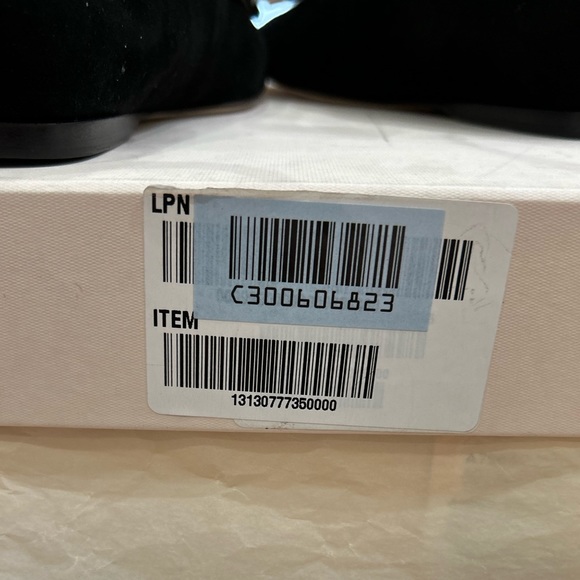 Sergio Rossi black suede flats size 36 - Picture 2 of 4